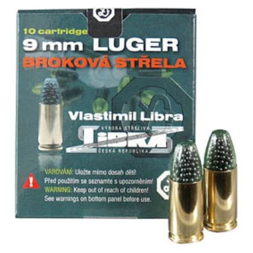 Libra 9 mm Luger, broková strela